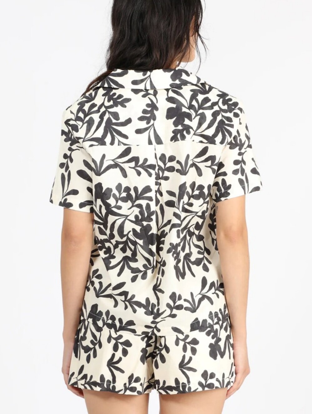 Greylin Aldo Vacation Shirt NWT Botanical 100% Cotton Button Up Medium - Picture 7 of 8